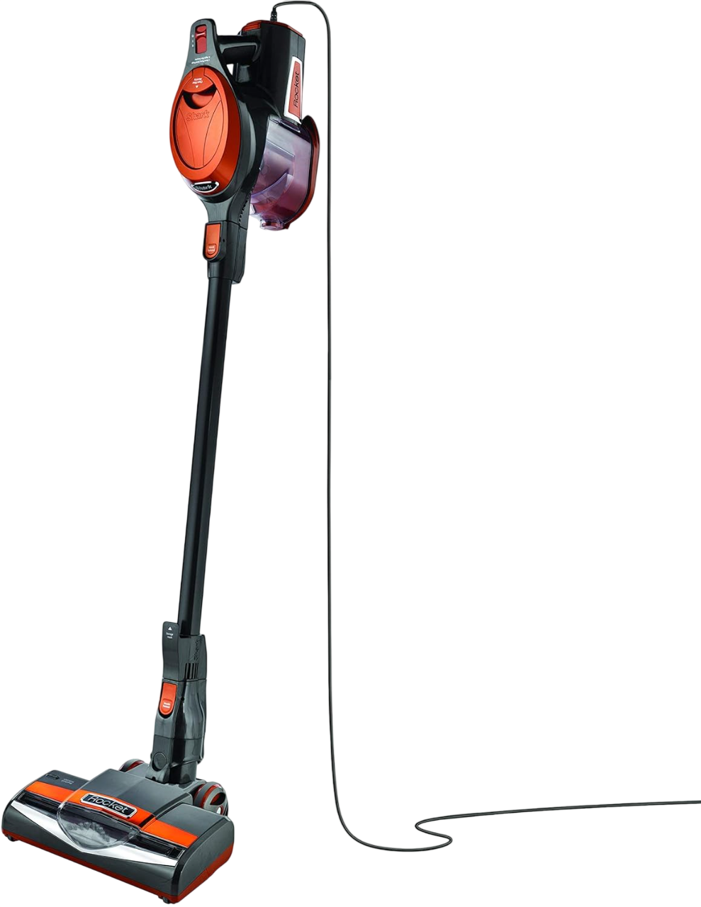 Corded Bagless Vacuum, Gray & Orange